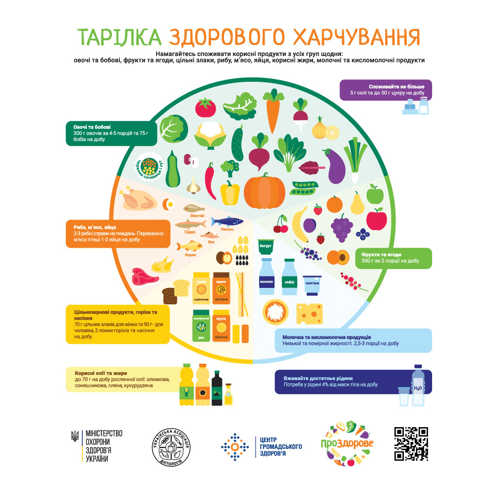 Тарелка здорового питания - как правильно ее сложить — Шуба