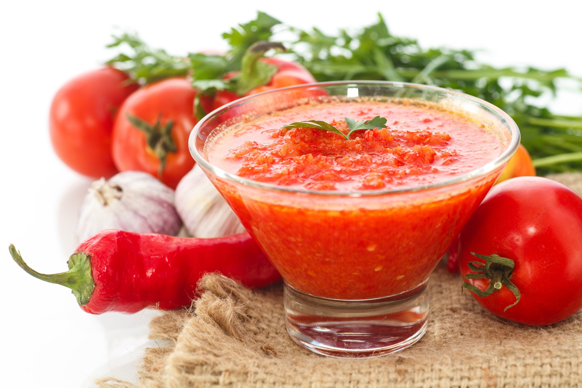 Рецепт домашней хреновины из помидор