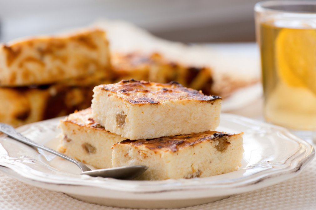 Запіканка з родзинками