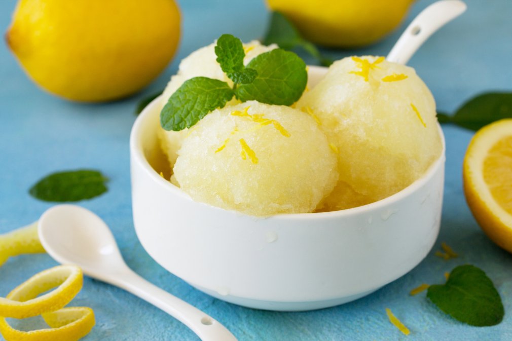Como se hace sorbete de limon
