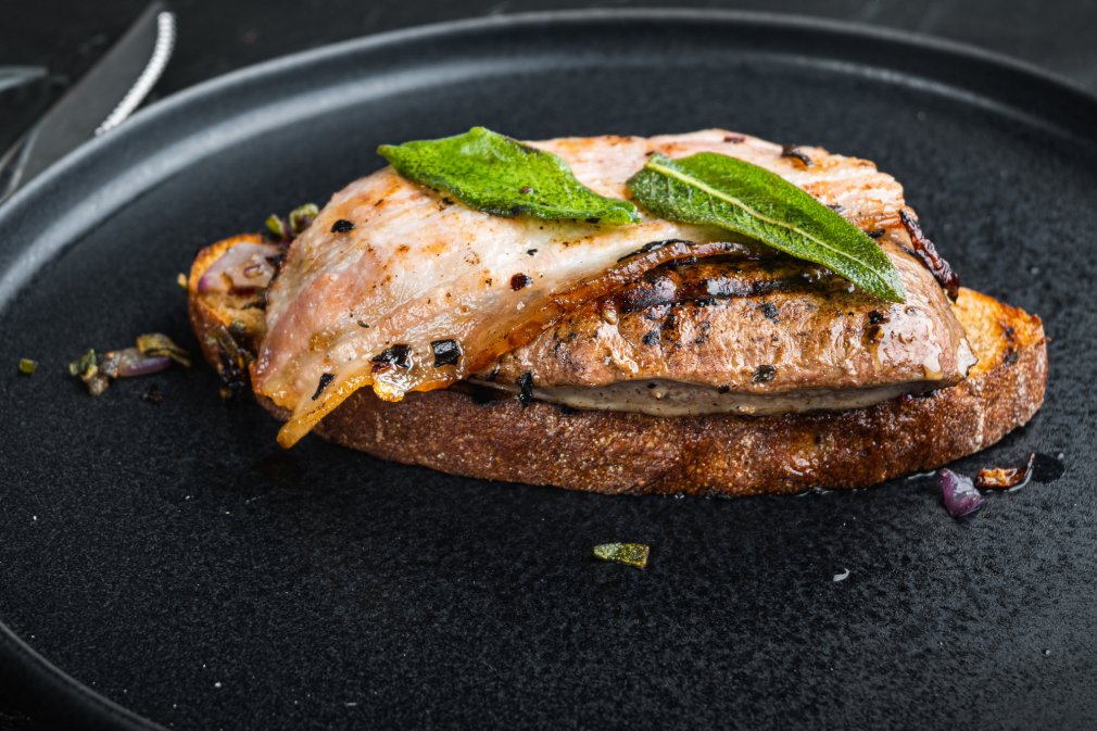 Жареный бекон<br></p><br><br><p>