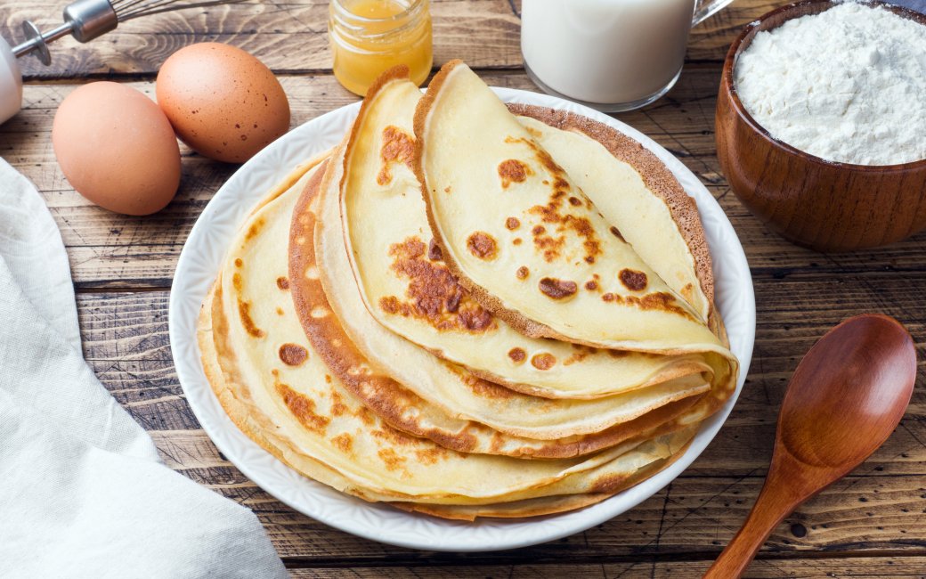Смачні млинці не тільки на молоці
