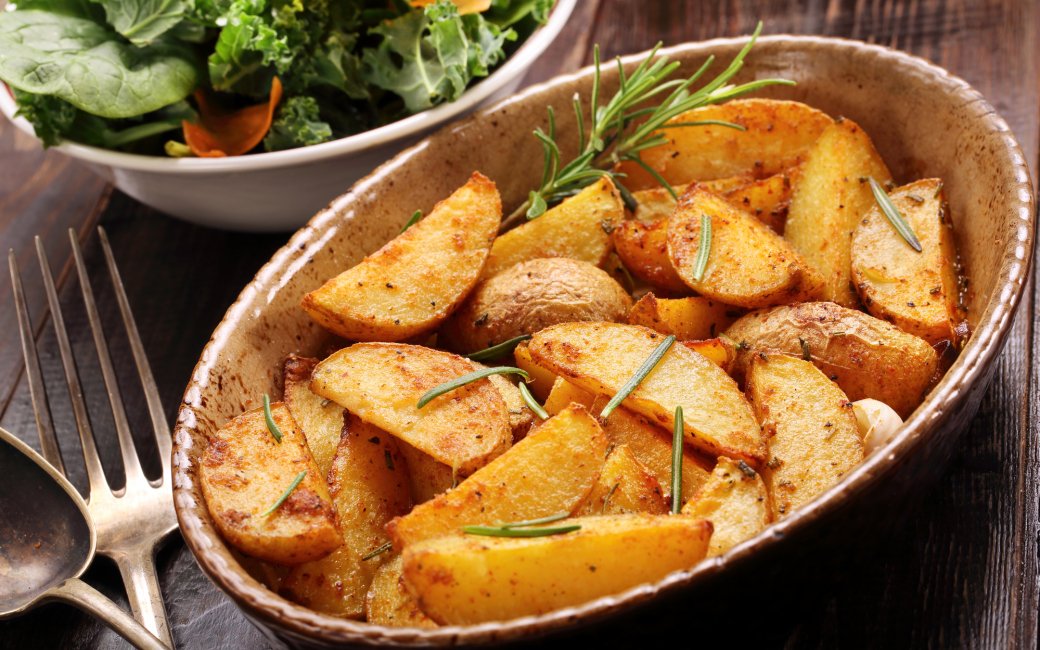 Картопля по-селянськи у духовці