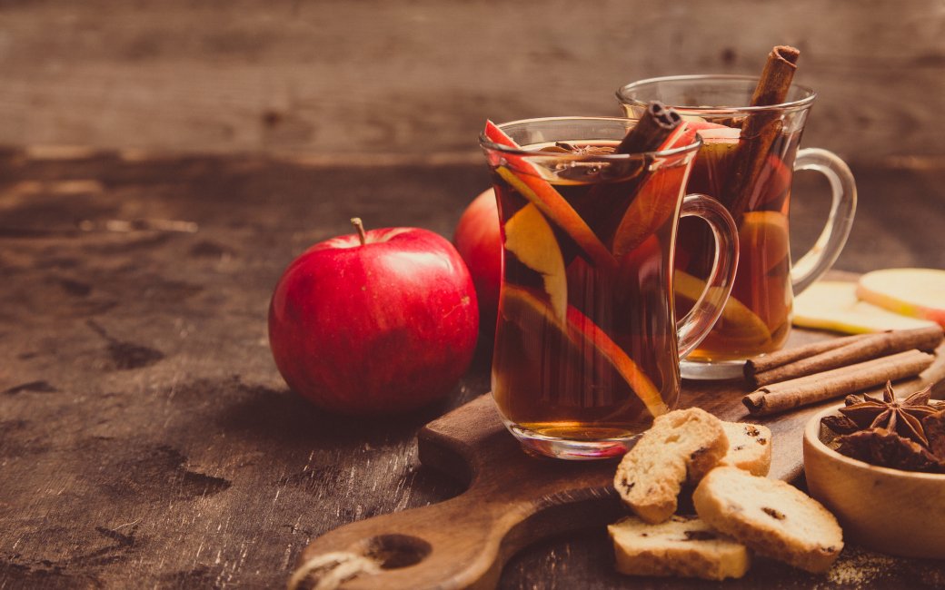 Чайний пунш з фруктами