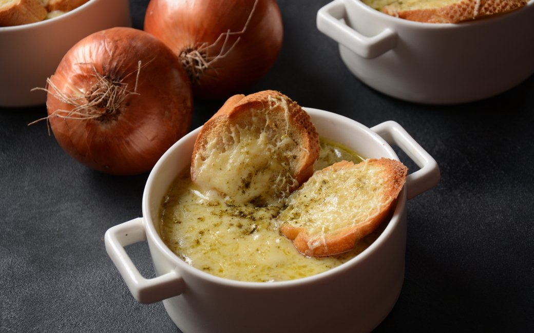 Французький цибулевий суп