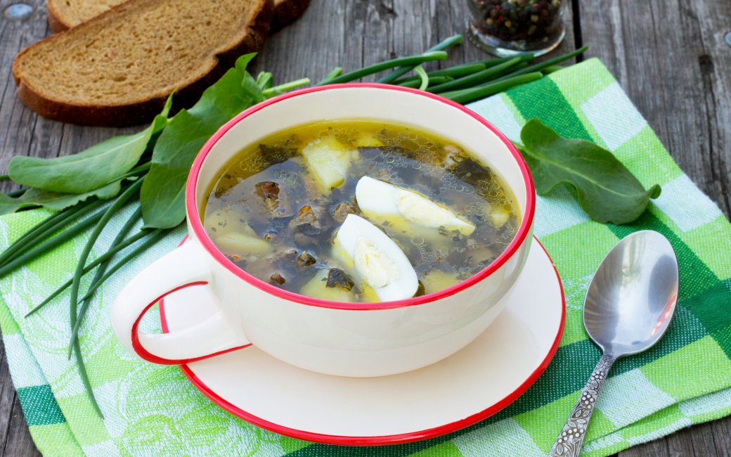 Страви з щавлем