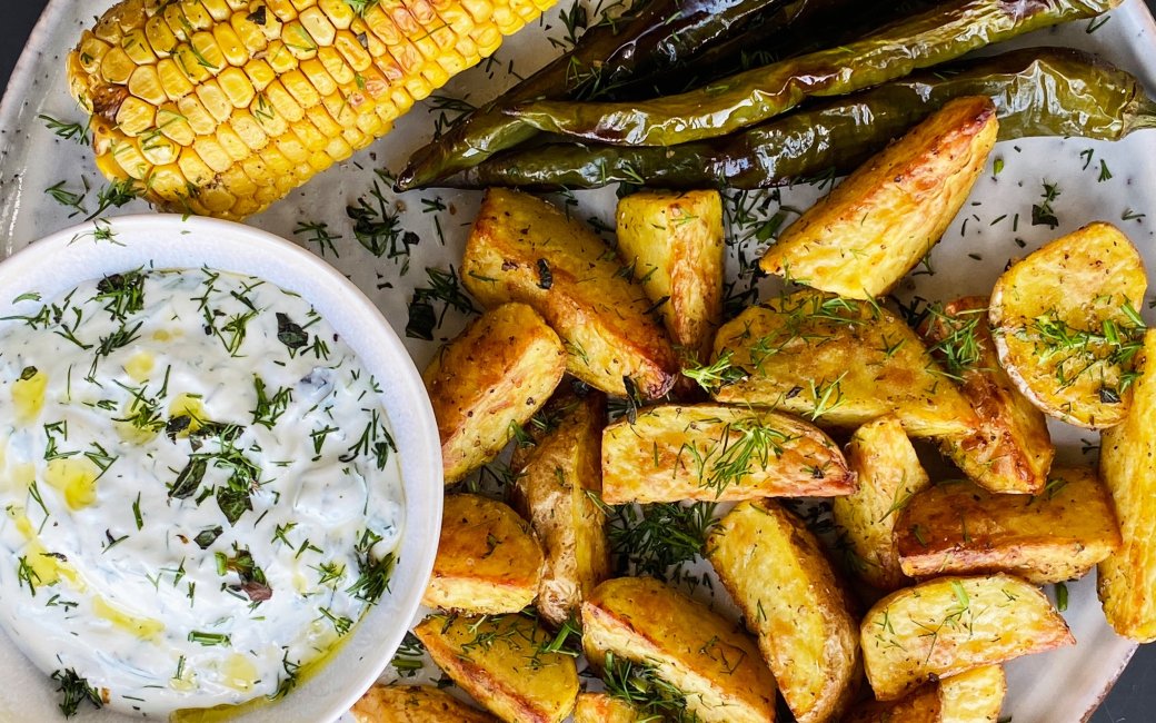 Картопляна запіканка з олією