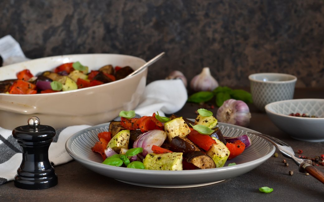 запечені овочі