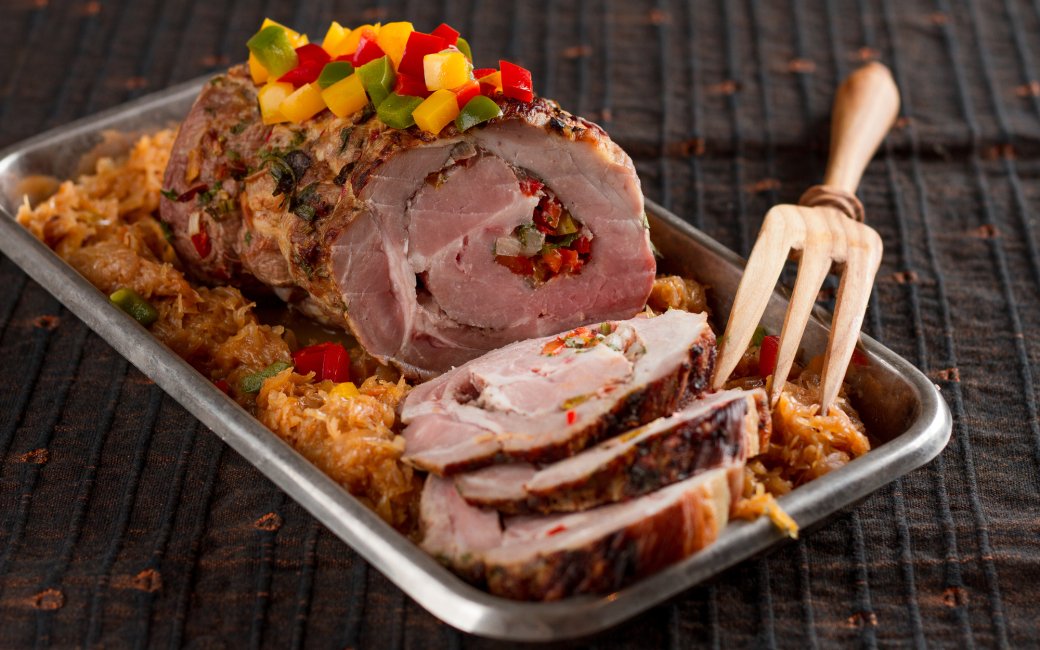 Запечене м'ясо