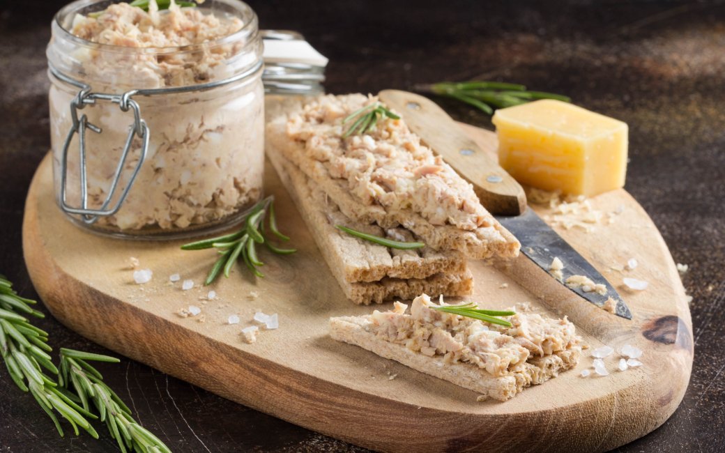 Паштет з тунця рецепт