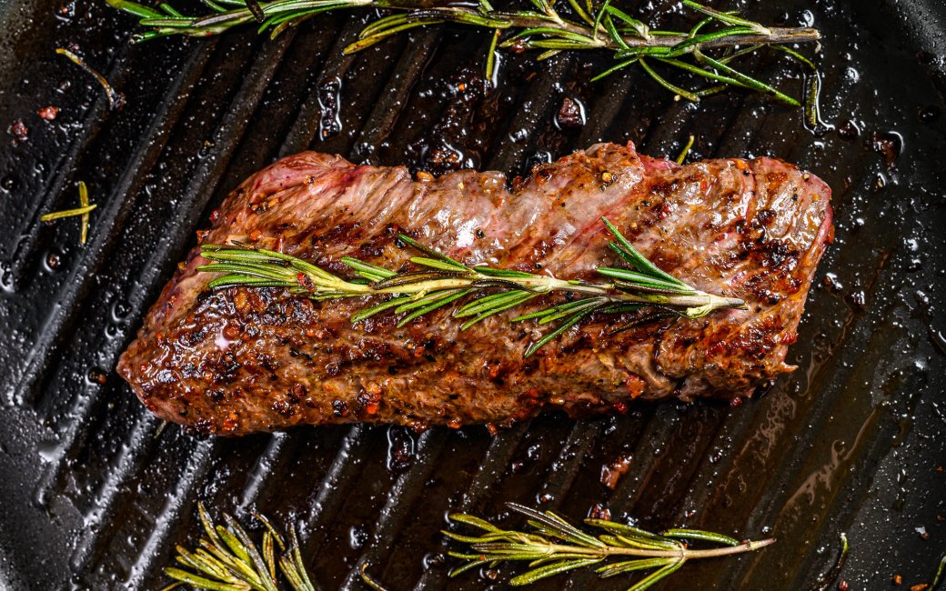 Мачете-стейки в маринаде