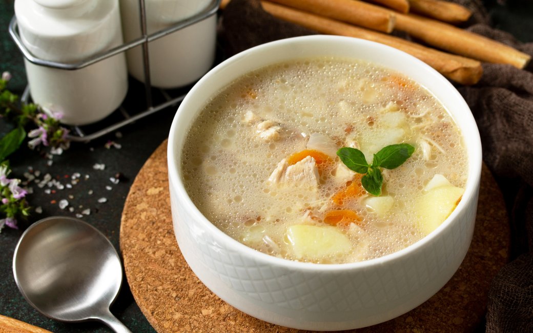 Суп з куркою