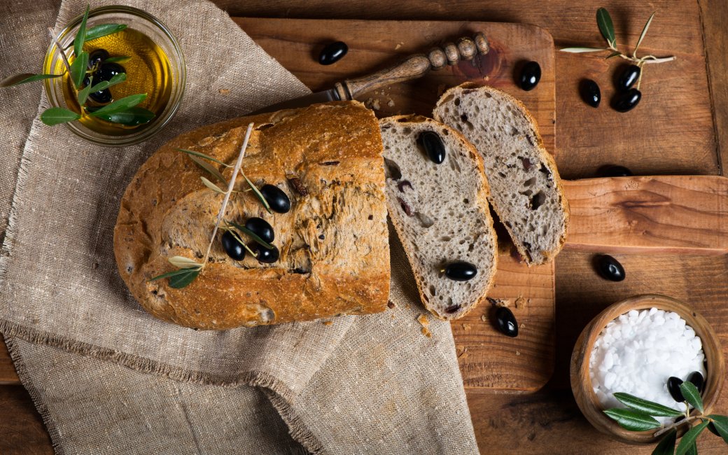 хліб із цільнозернового борошна