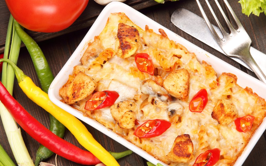 Запіканка з макаронами