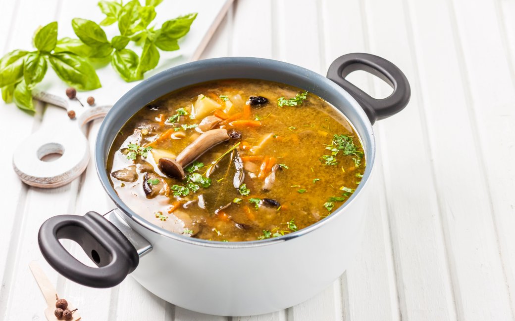 Як готувати грибний бульйон