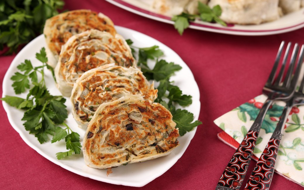 Сирно-м'ясний рол з лаваша