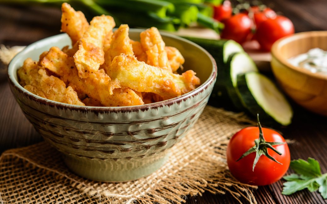 Кабачкові нагетси