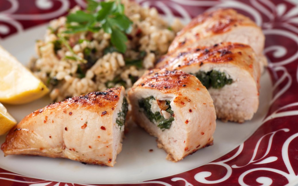 Фаршироване куряче філе