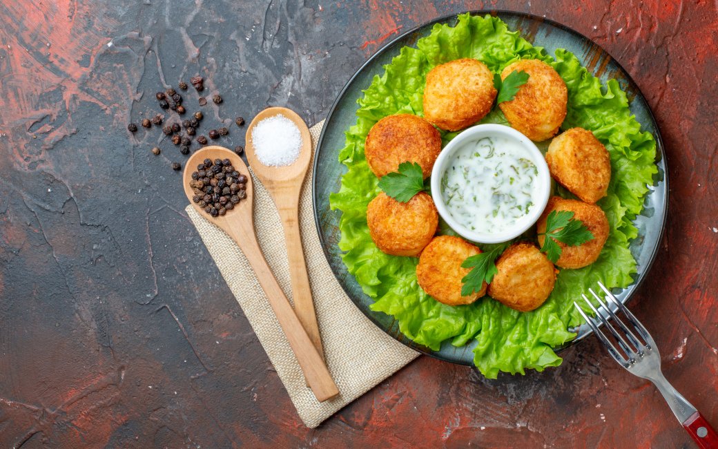 Горохові котлети