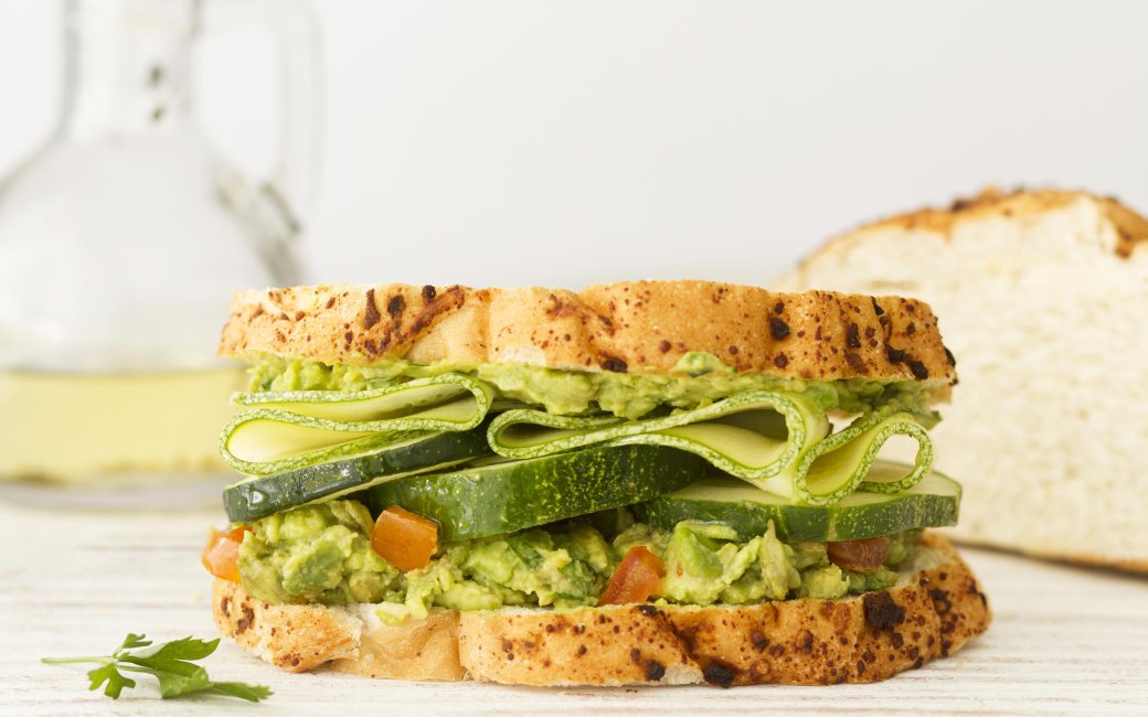 Веганський сендвіч