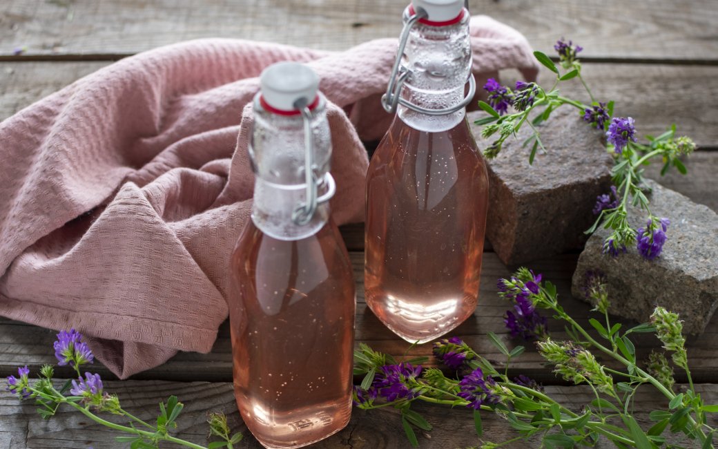 Лавандовий сироп Домашній лавандовий сироп