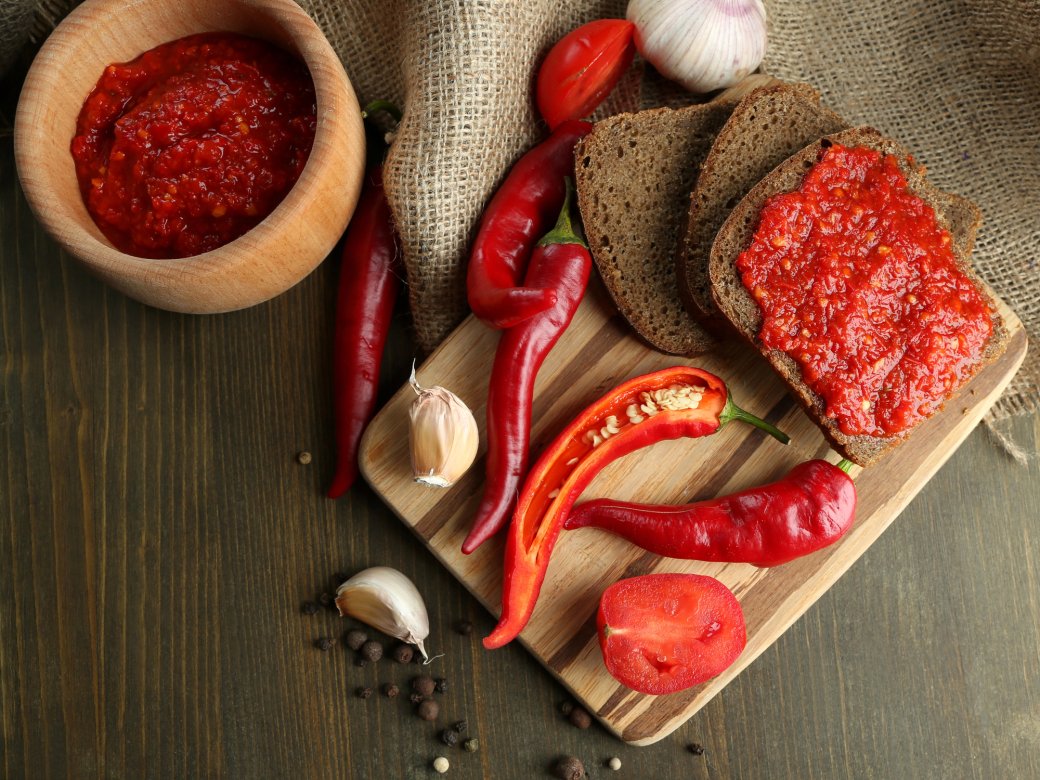 Сырая аджика рецепт
