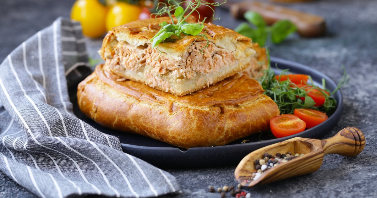 Рибний пиріг, гідний королівської родини