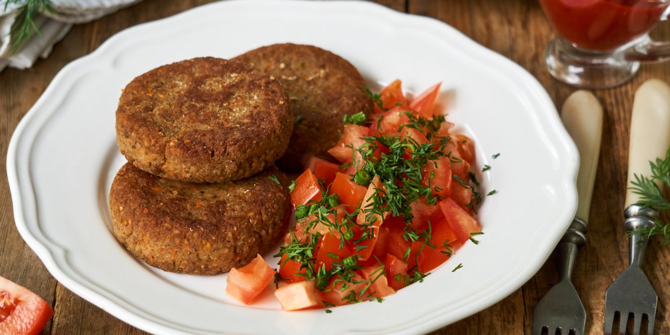 Пісні гречаники з овочами