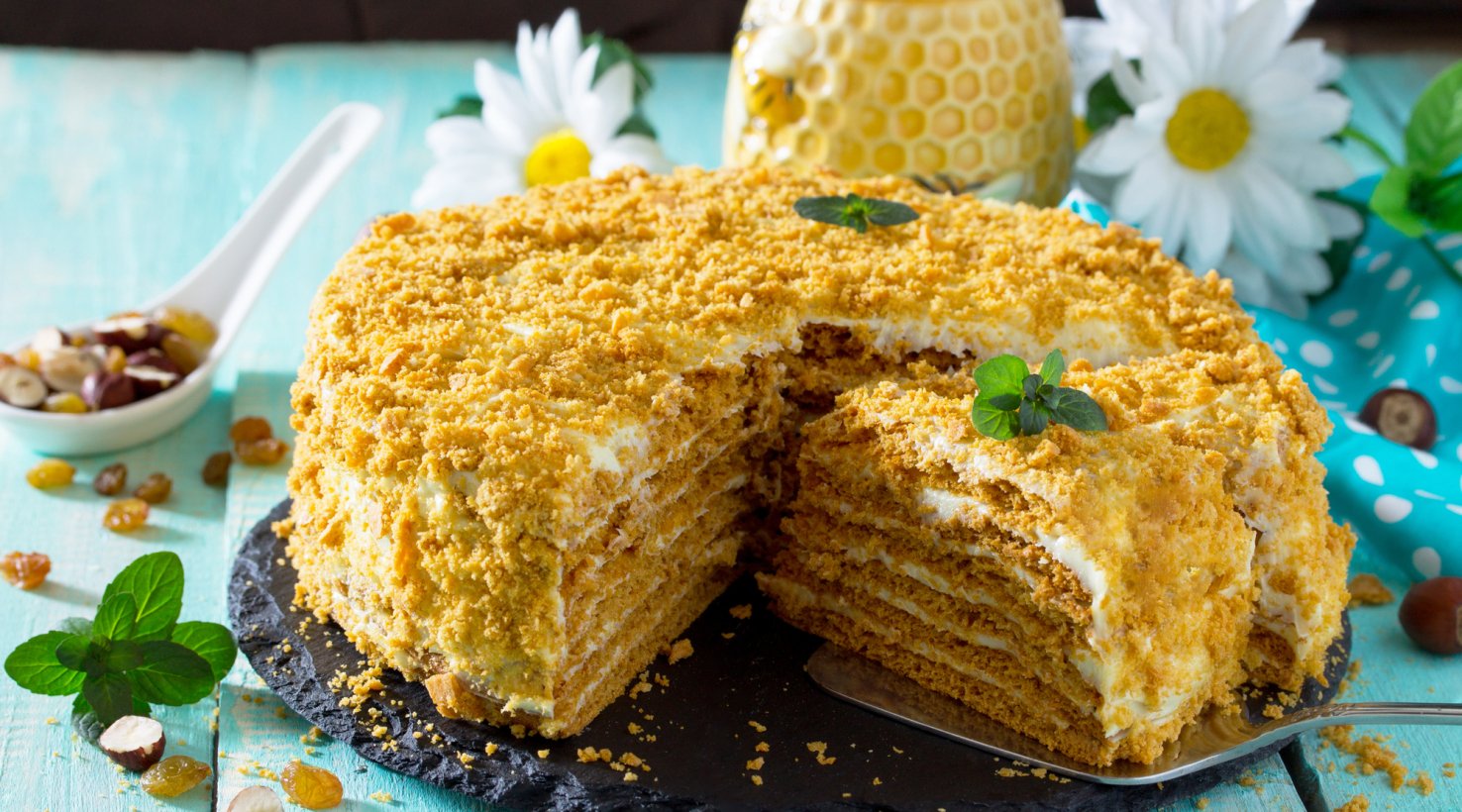 Медовик на скорую руку