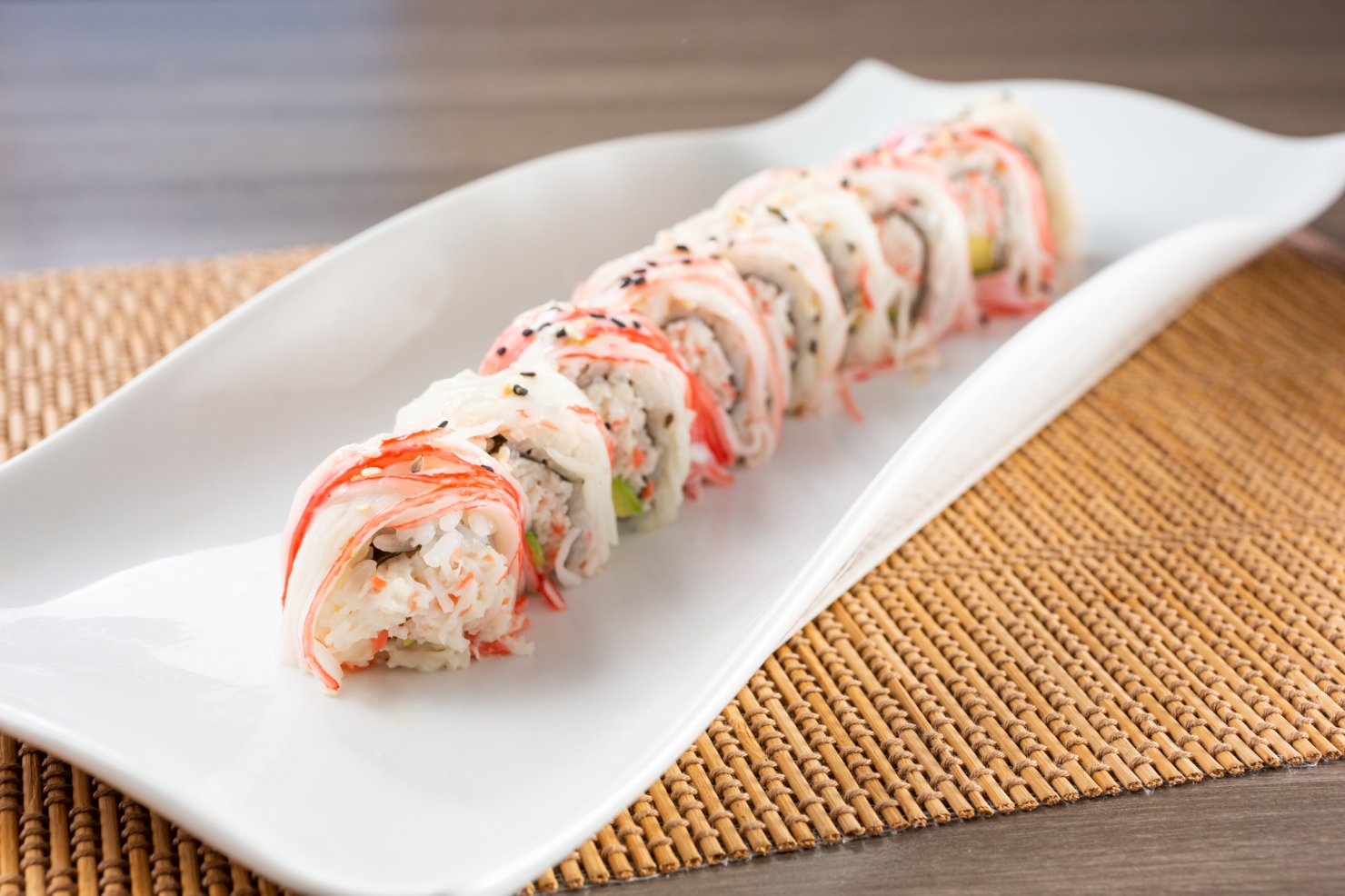 Рецепт суши с крабом запеченные фото 108
