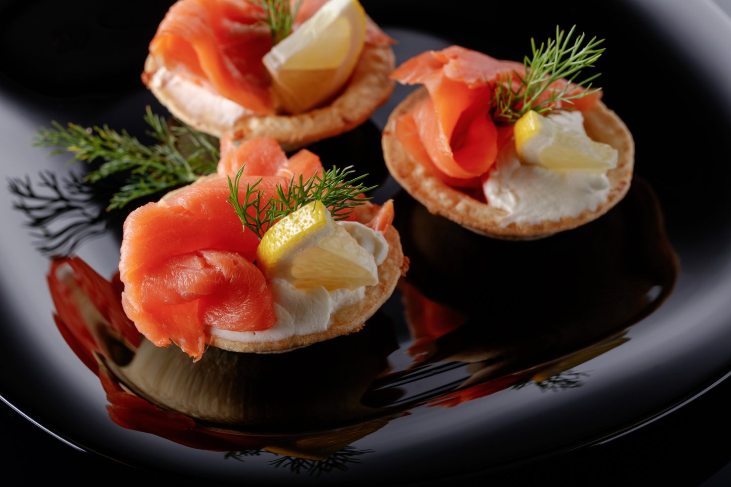 Tartlets with Salmon