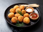 Картопляні кульки з тунцем та сиром