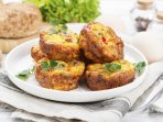 Мафіни з курятиною і сиром