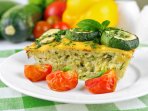 Пиріг з сиром і кабачками