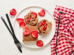 Голландский блинчик с клубникой, который тает во рту