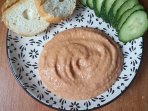 Домашній хумус з овочами