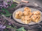 Пісочний пляцок з ревенем