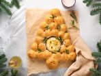 Ялинка з булочок рецепт