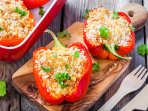 Перці, фаршировані цвітною капустою