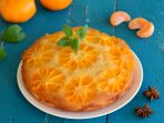 Мандариновий пиріг на розпушувачі