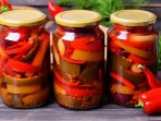 Баклажаны с болгарским перцем на зиму