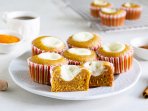 Тыквенные мафины со сливочным сыром