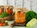 Салат з кабачків і солодкого перцю по-корейськи