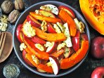 Салат с тыквой и яблоками