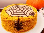 Гарбузовий торт на Гелловін