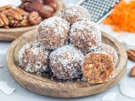 Кульки з морквою горіхами