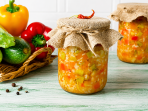 Салат з рисом і кабачками