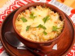 Картопля з м'ясом в горщиках
