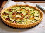 Тарт з цукіні та анчоусами