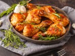 Курячі гомілки з травами